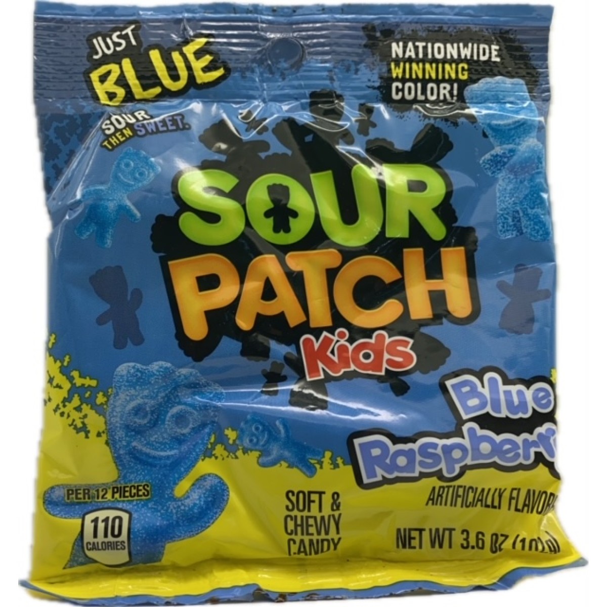 sour patch kids blue raspberry 102gr